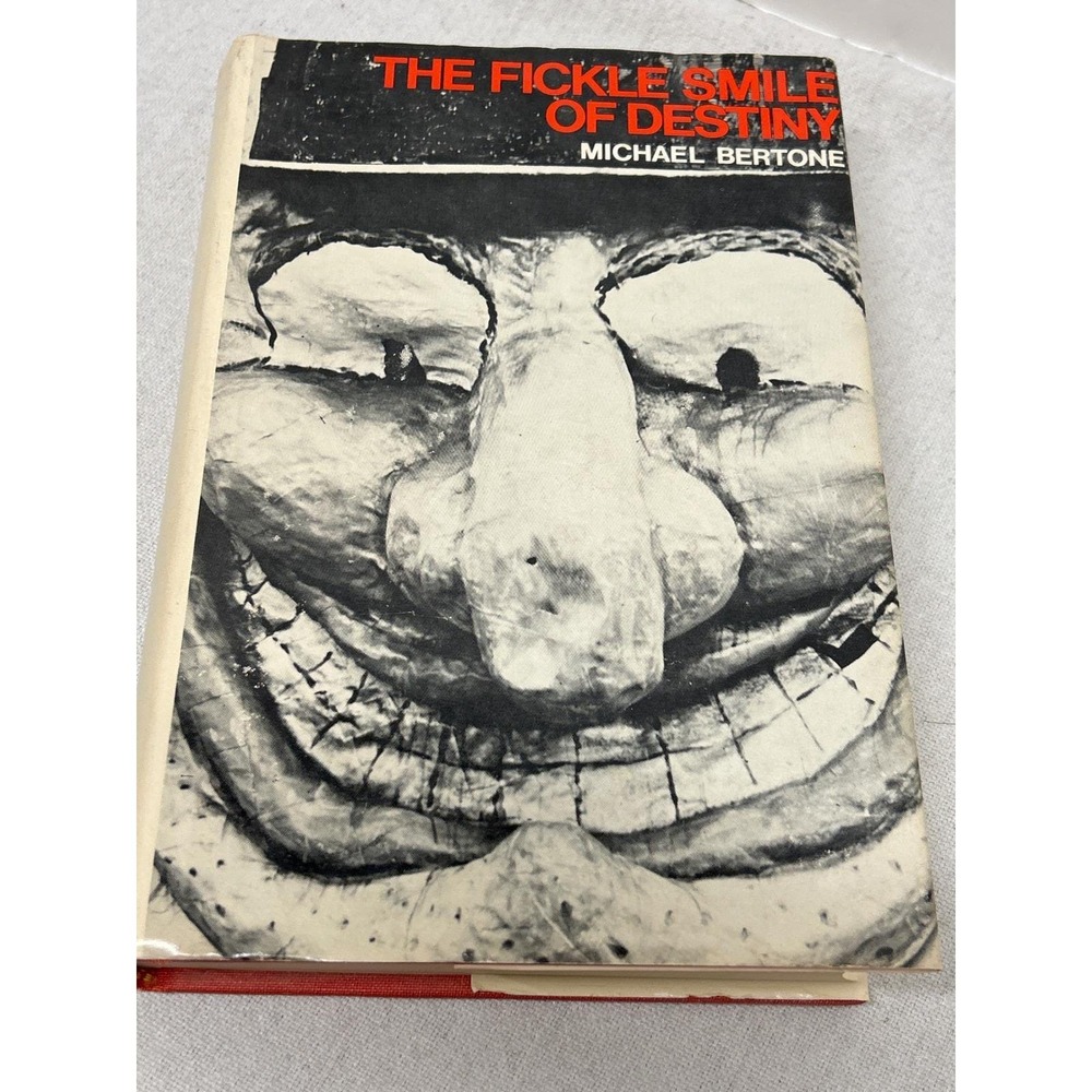 RARE The Fickle Smile of Destiny Signed First Edition HBDJ‎ Michael Bertone 1973